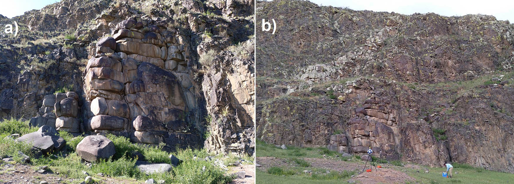 Figure 3
The Grand Yaloman III rock art site. Photographs by M. Díaz-Andreu.